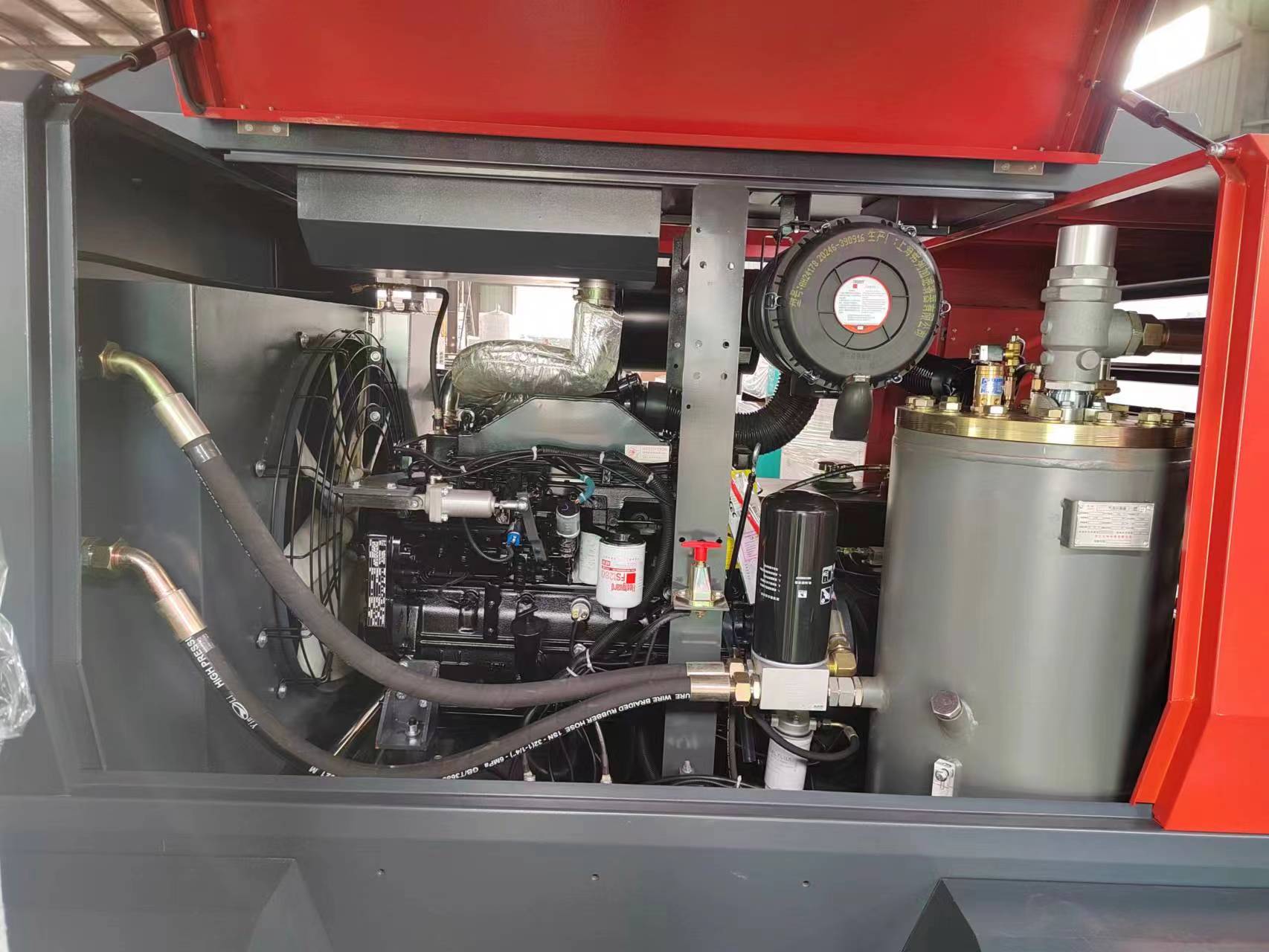 BESTRAND Diesel Engine Portable Air Compressor BTH450