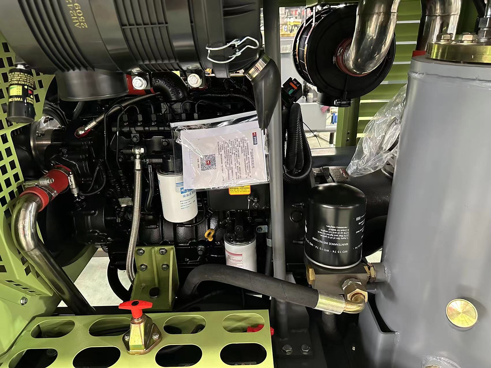 BESTRAND Diesel Engine Portable Air Compressor BTH750