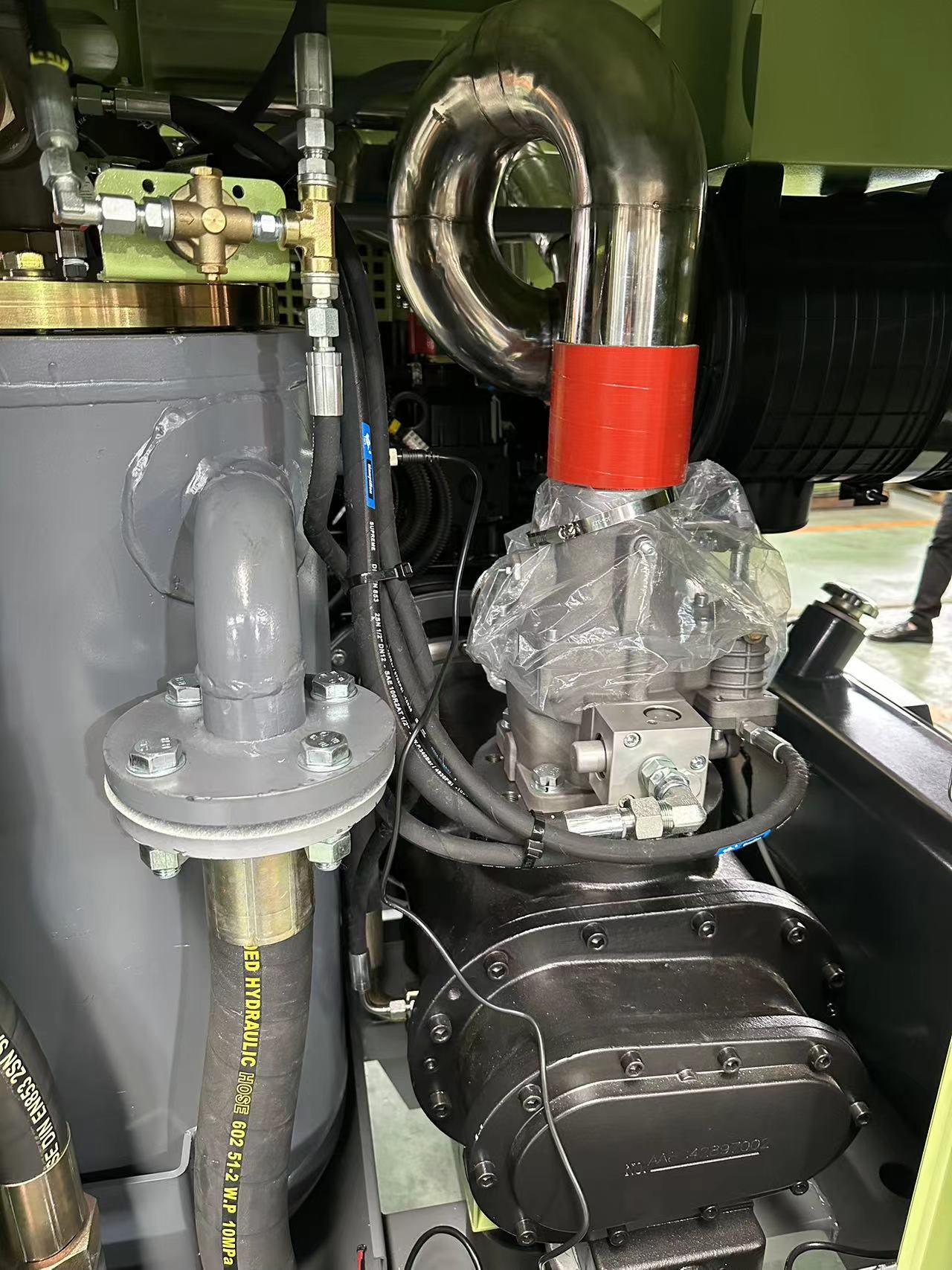 BESTRAND Diesel engine Portabel Air Compressor BT375