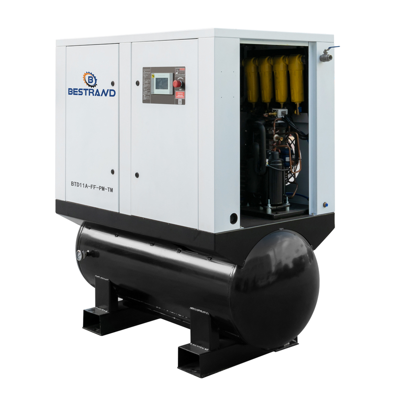 BESTRAND Integration (PM) Type Screw Air Compressor BTD11A FF PM TM